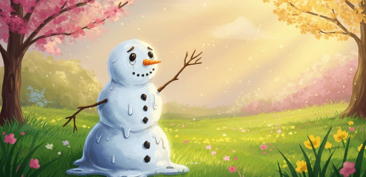 마법의 눈사람 - 태양을 동경하며 녹아버린 눈사람