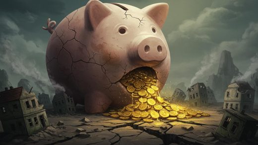 돼지 저금통 – 허영심과 파괴.