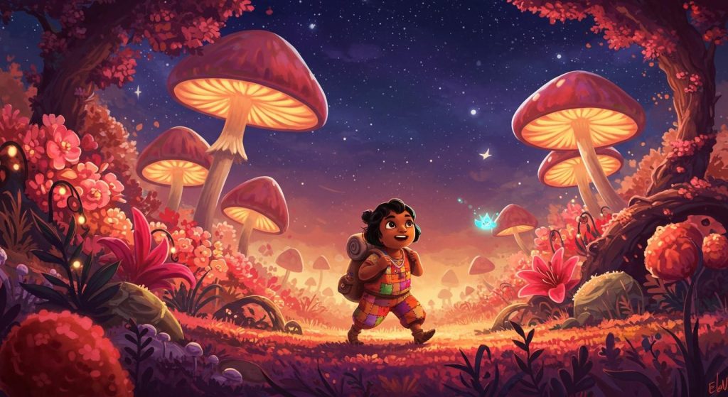 꼬마 툭 - 꿈속 모험과 용기의 발견.