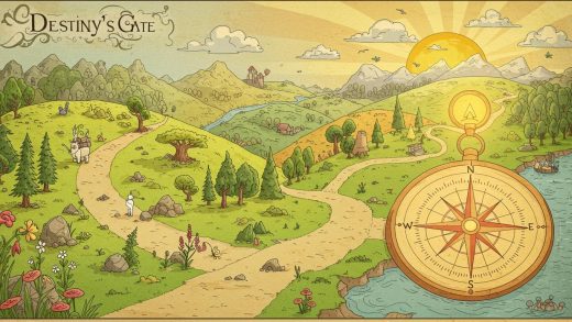 운명의 나침반 - 나침반이 가리키는 운명 속 여행