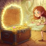 황금 열쇠 - 보물을 여는 열쇠를 찾는 소년