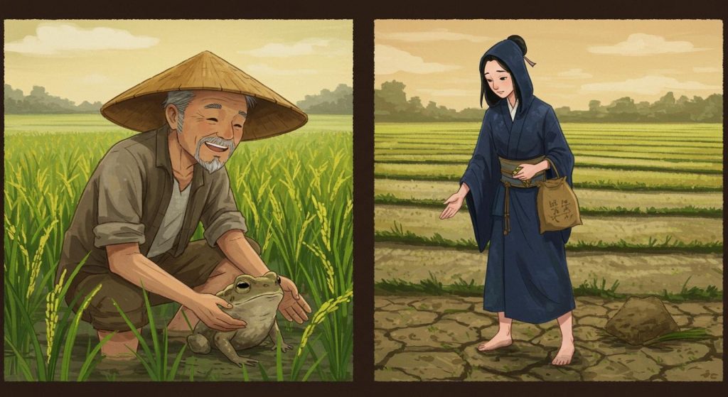 두꺼비의 보은 - 두꺼비가 갚는 은혜의 교훈