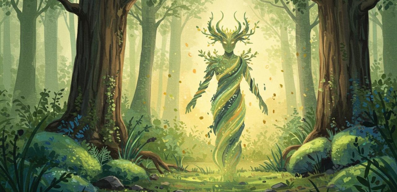 숲 속의 요정 - 숲을 지키기 위해 희생하는 요정