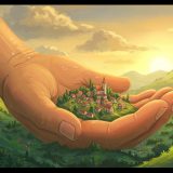 거인의 손 - 마을을 지키는 거인의 손 이야기