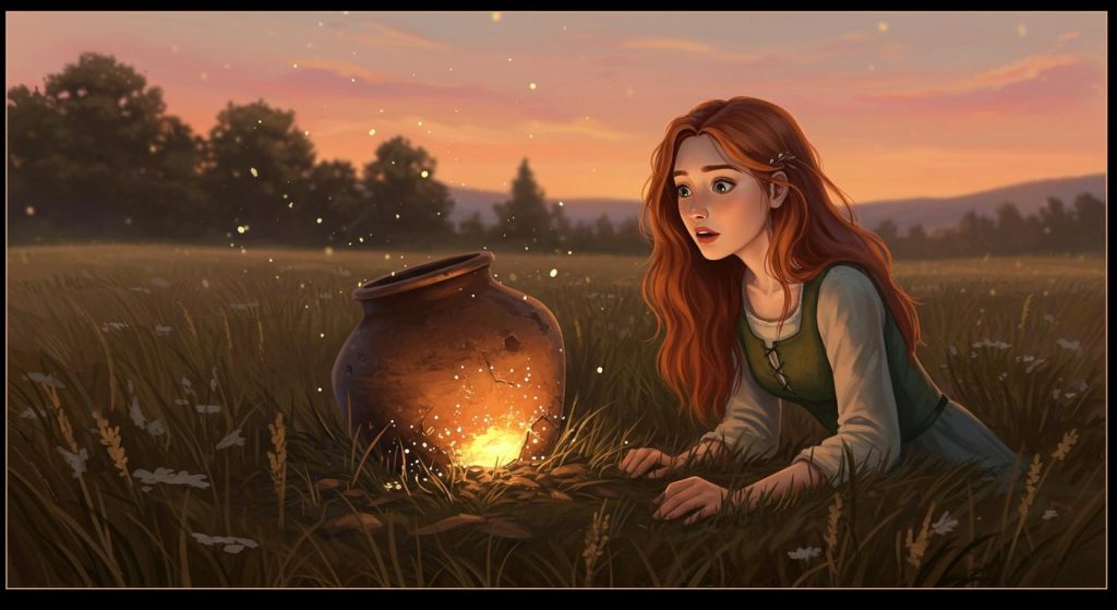 밭에서 파낸 항아리 - 신비한 항아리의 비밀 발견