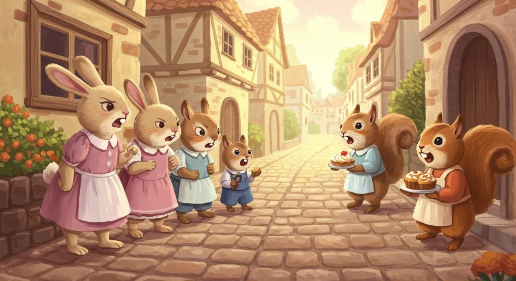 이웃들 - 이웃 간의 다툼과 화해.