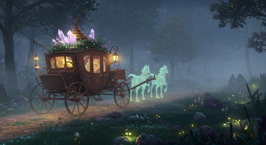 잃어버린 시간의 마차 - 시간을 되돌리는 신비한 마차