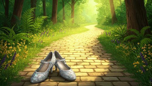 마법의 신발 - 원하는 곳으로 데려가는 신발