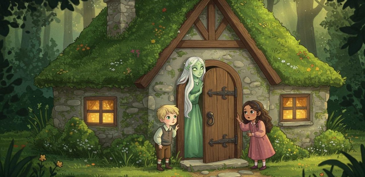 숲 속의 작은 집 - 마녀의 집을 발견한 아이들