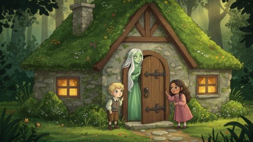 숲 속의 작은 집 - 마녀의 집을 발견한 아이들