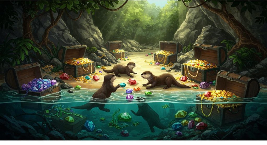 황금 보물 - 황금보다 소중한 가치.