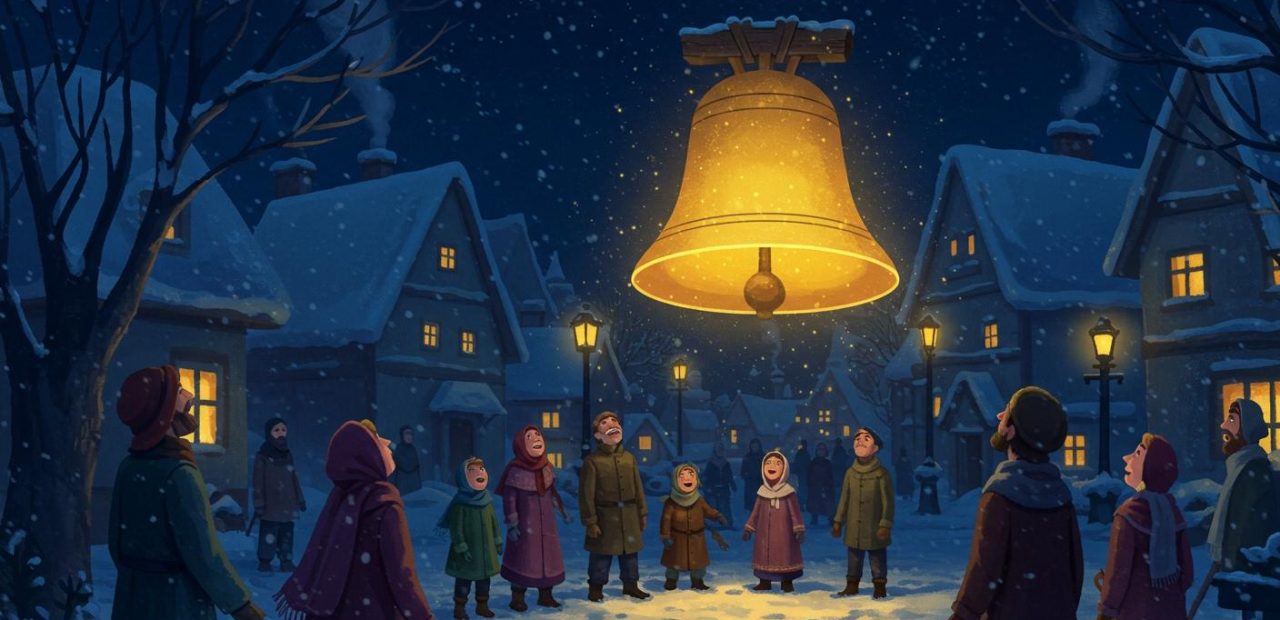기적의 종 - 신비한 종소리가 사람들에게 희망을 줌