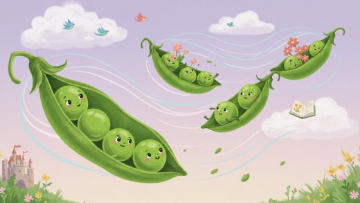 한 꼬투리 속의 완두콩 다섯 알 – 다섯 완두콩의 운명.