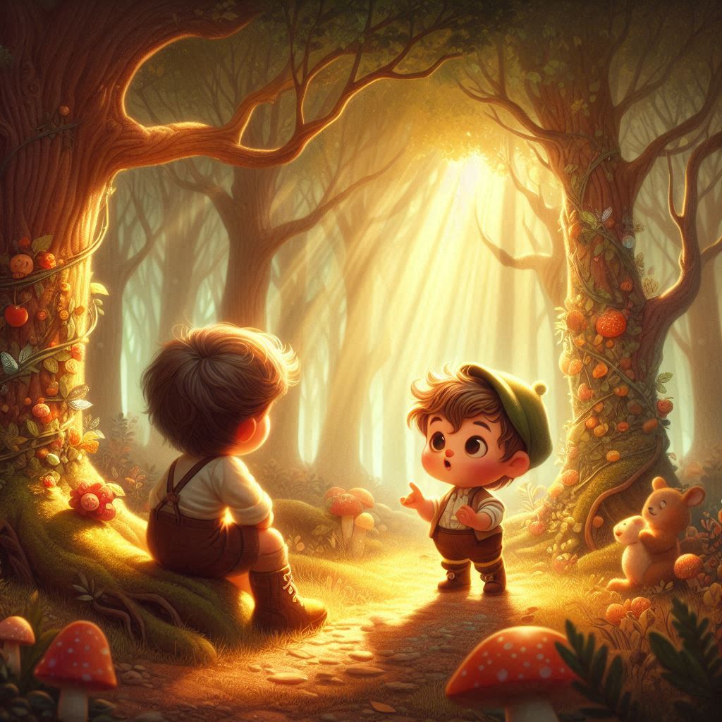 못된 아이 - 장난꾸러기 소년의 교훈.