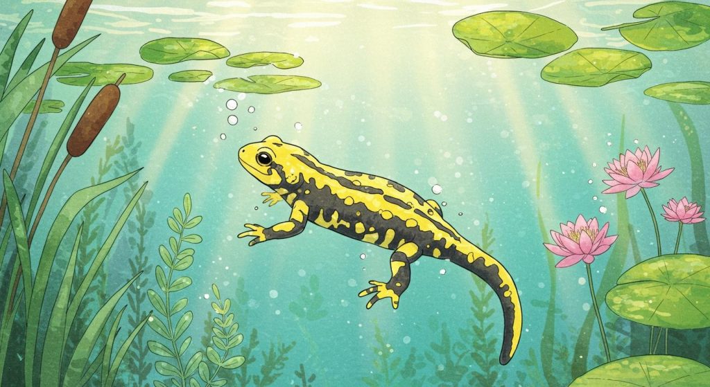 노랑무늬영원 - 한강