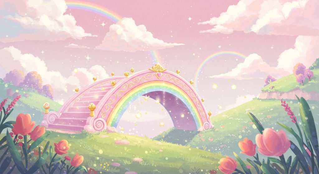 무지개 다리의 전설 - 마법 세계로 이끄는 무지개 다리