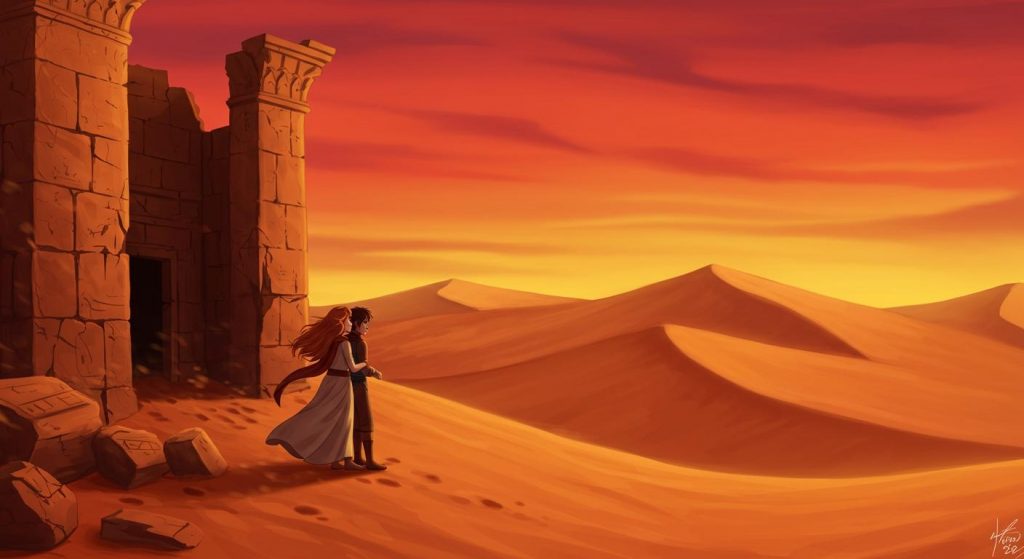 모래 언덕에서 전해 온 이야기 - 사랑과 운명의 이야기.