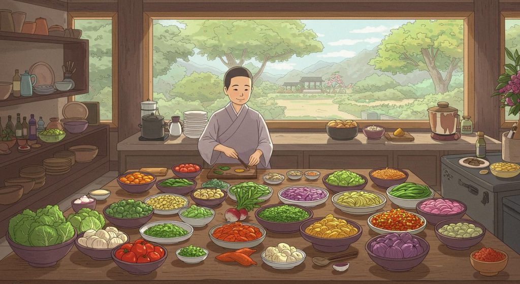 정관스님 나의 음식 - 정관스님, 후남 셀만