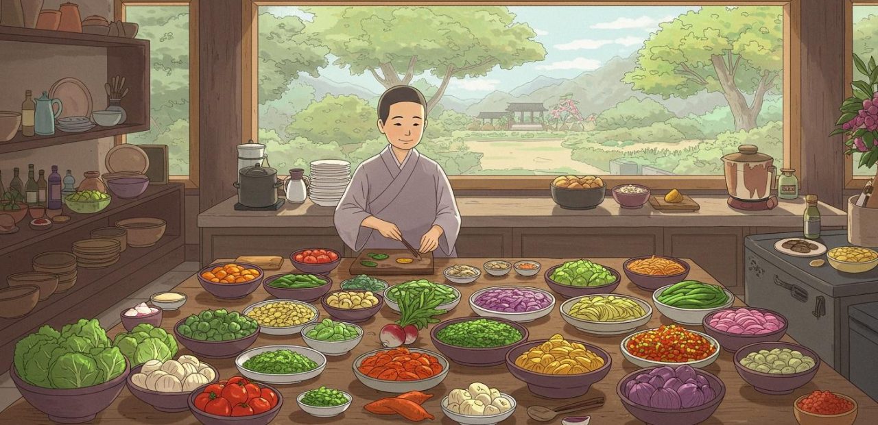 정관스님 나의 음식 - 정관스님, 후남 셀만