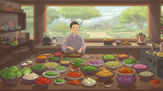 정관스님 나의 음식 - 정관스님, 후남 셀만