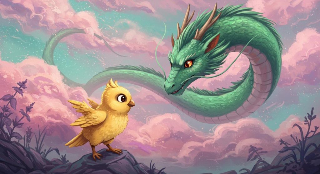 용의 꿈 - 용과 함께 두려움을 극복하는 아이