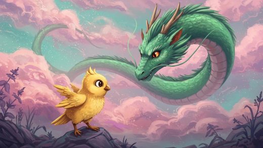 용의 꿈 - 용과 함께 두려움을 극복하는 아이