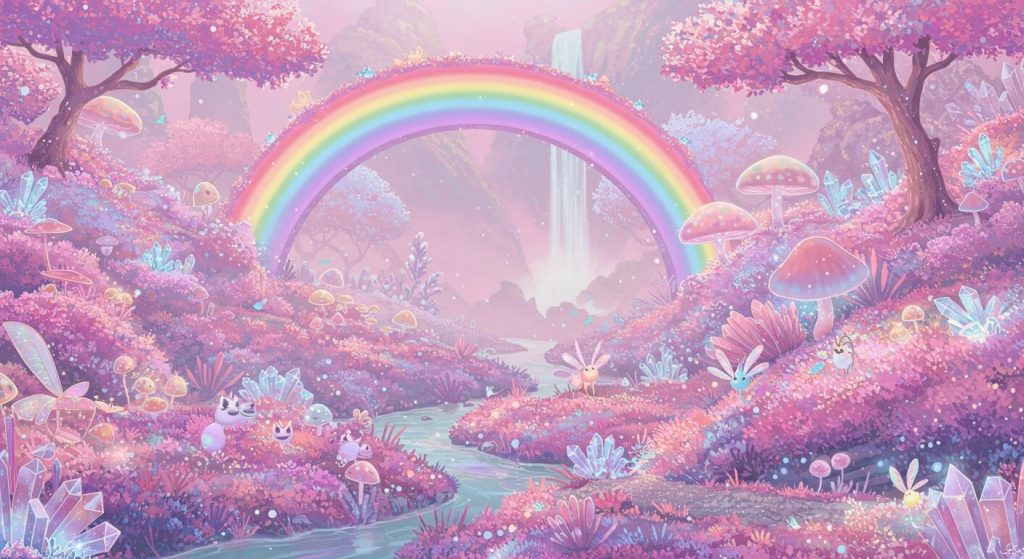 무지개 다리의 전설 - 무지개가 잇는 신비한 세계