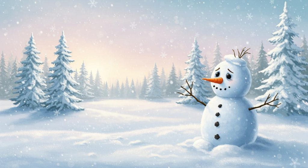 눈사람 - 사랑을 갈망한 눈사람.