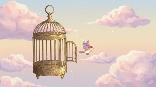 하늘을 나는 새장 - 자유를 찾는 새의 이야기