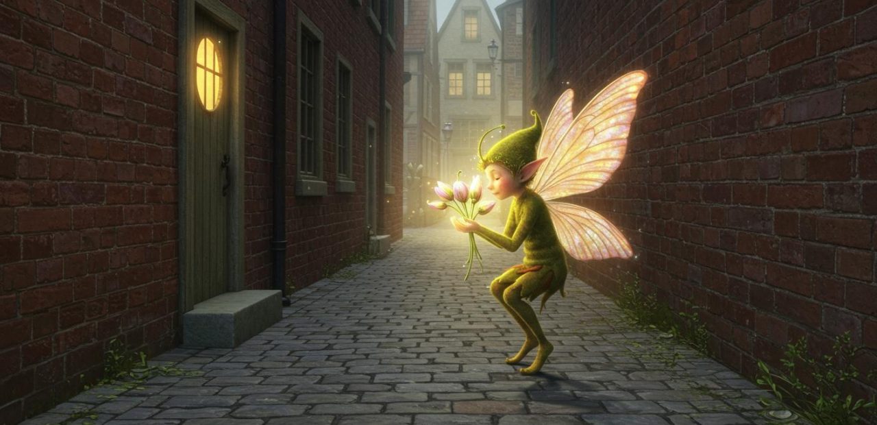 조용한 골목의 요정 - 도시 속 희망을 지키는 요정