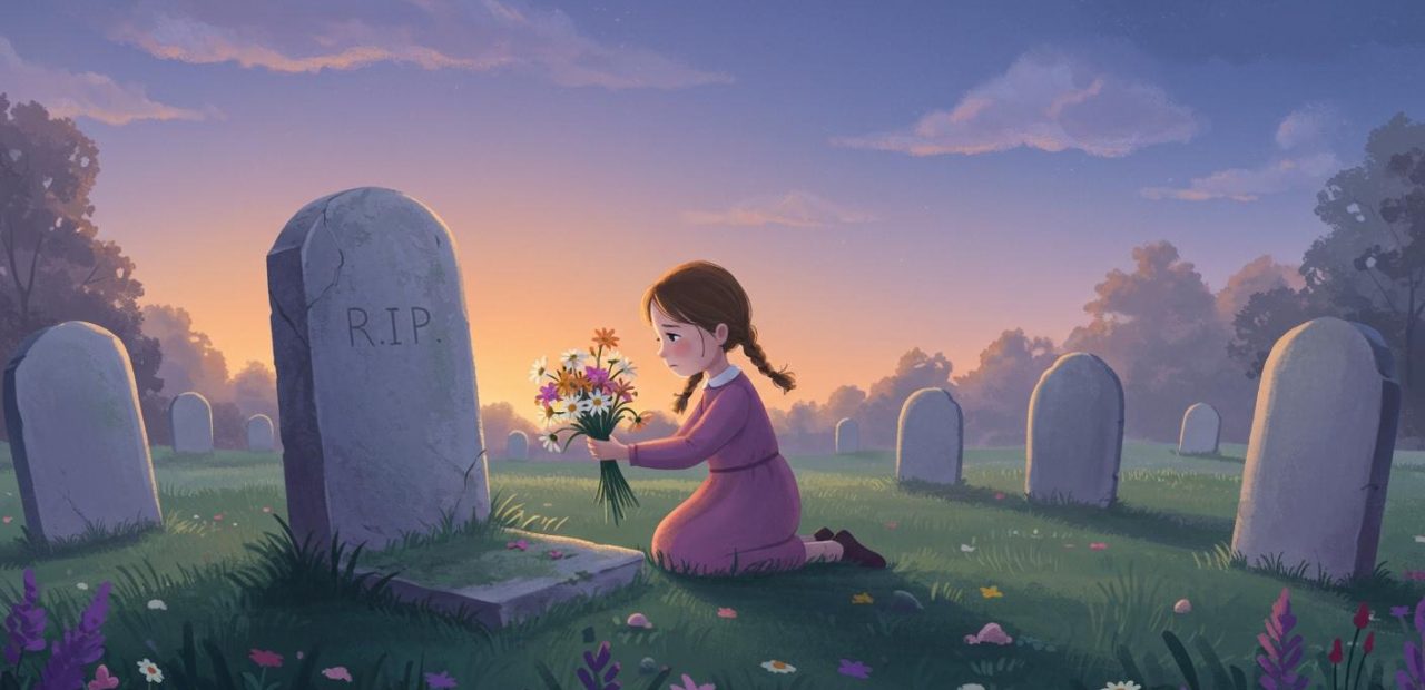 무덤 속의 아이 - 애틋한 이별 이야기.