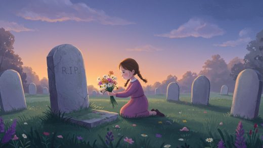 무덤 속의 아이 – 애틋한 이별 이야기.