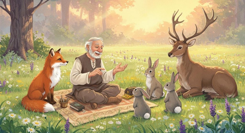 한 해의 이야기 - 자연과 인간의 삶 그리기.