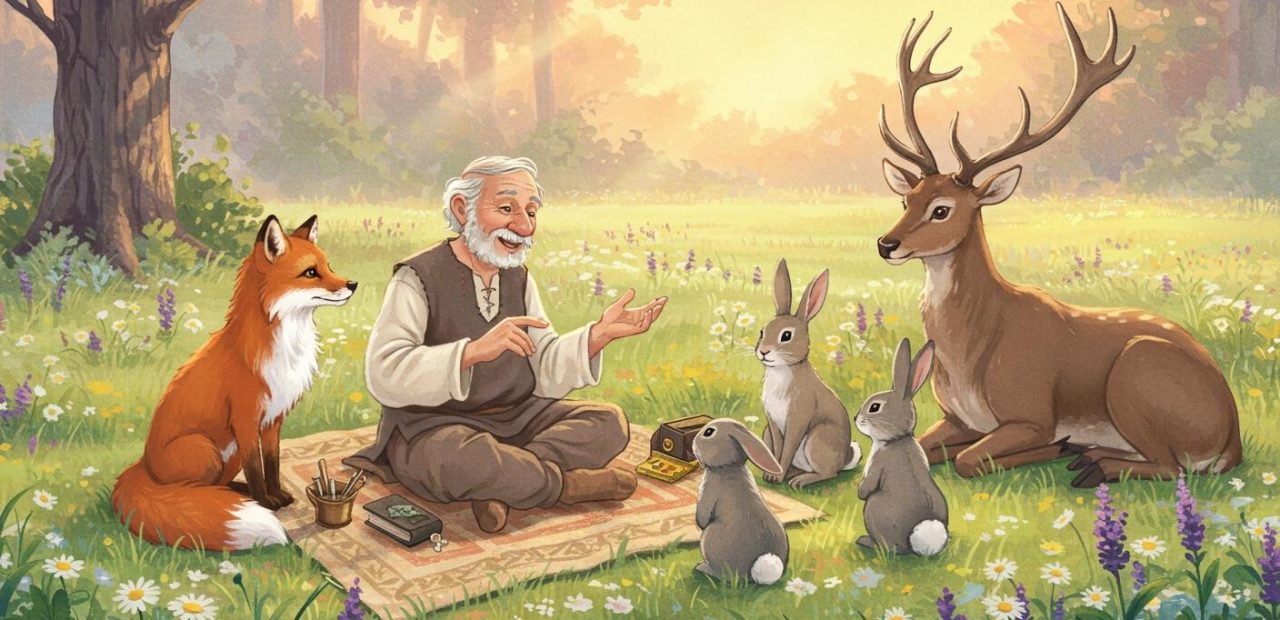 한 해의 이야기 - 자연과 인간의 삶 그리기.