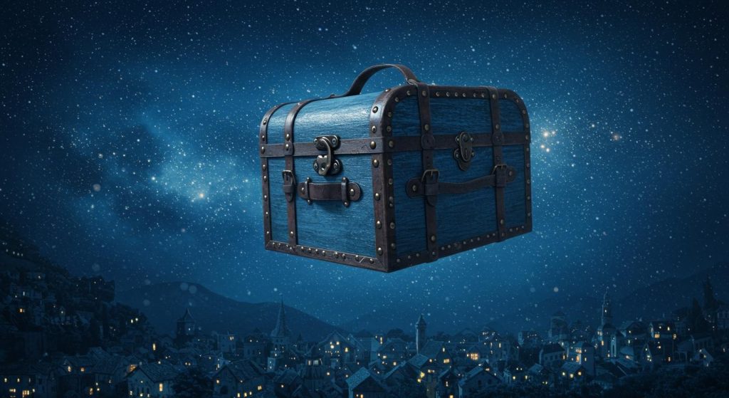 하늘을 나는 트렁크 - 마법의 여행.