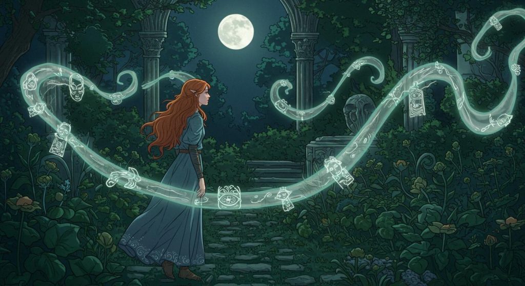 달빛에 비친 기억 - 달빛 속 과거와 교훈