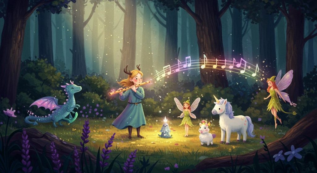 빛의 피리 - 희망을 불러일으키는 피리 소리