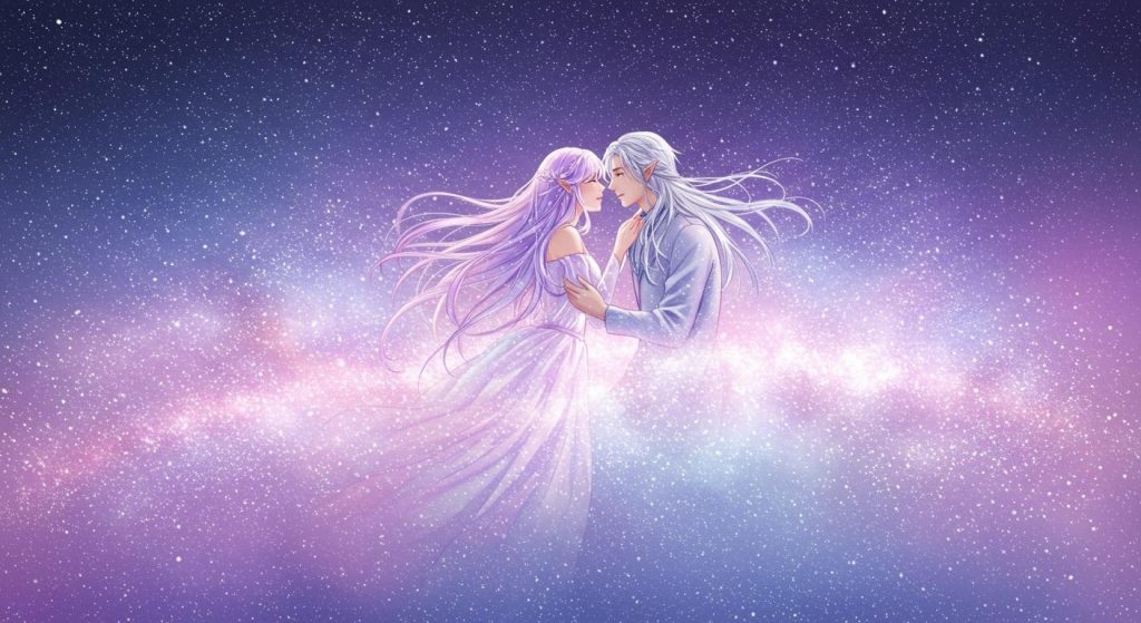 견우와 직녀 - 은하수 사이 매년 만나는 연인