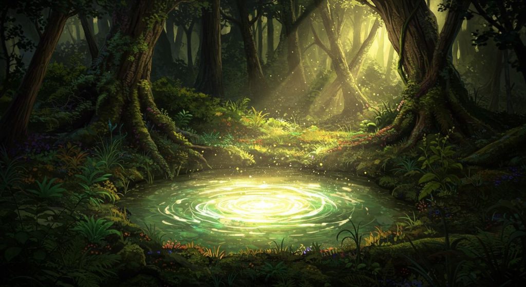 이상한 샘물 - 샘물에서 일어나는 기적과 변화