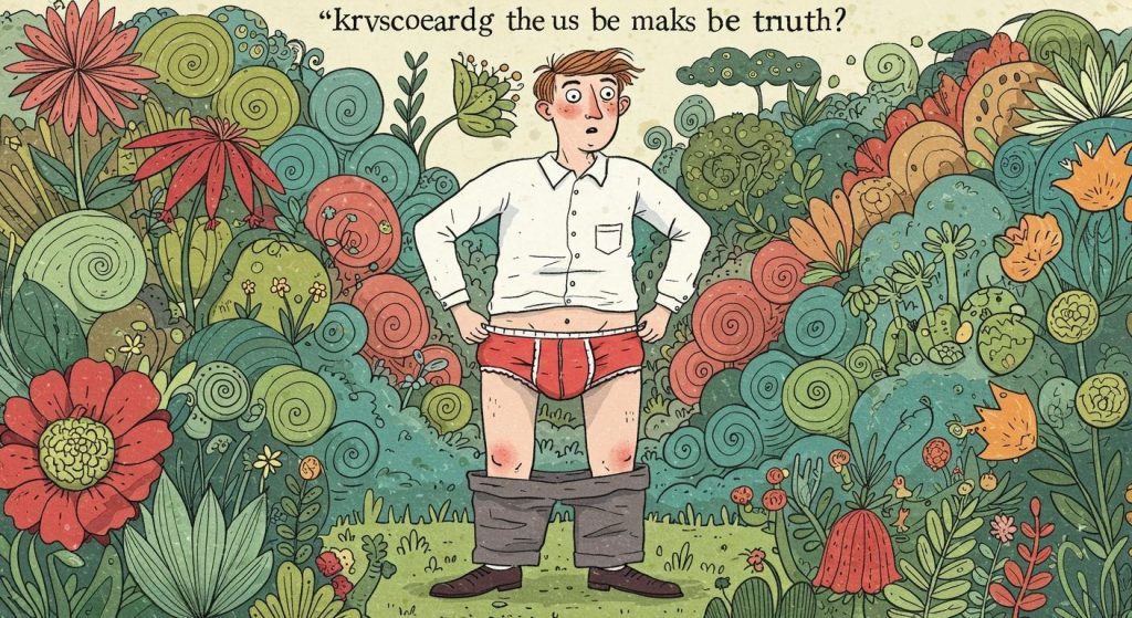 짧아진 바지 - 우스운 상황 속 진실 깨달음