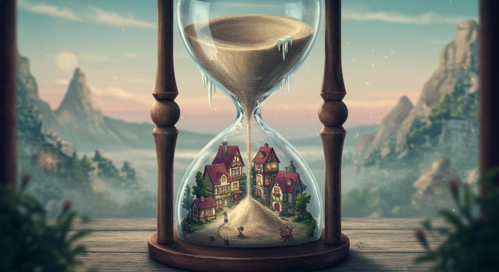 시간의 모래시계 - 시간이 멈추면 벌어지는 이야기