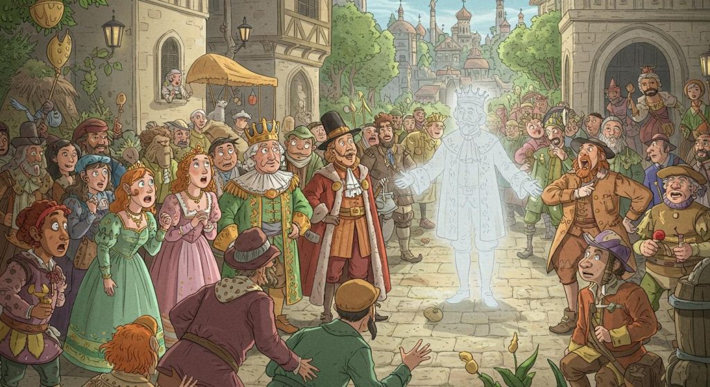 벌거벗은 임금님 - 신하들의 거짓말로 벌거벗은 임금님