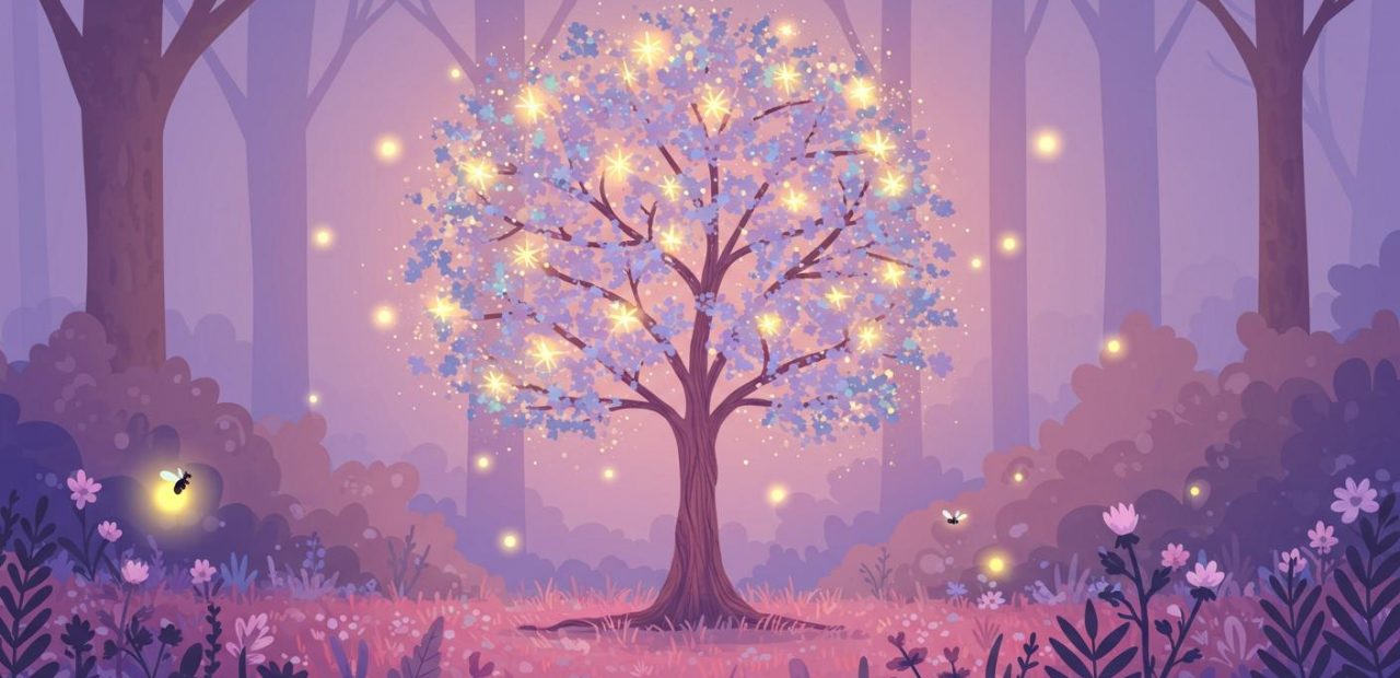 별빛 나무 - 별이 만든 신비로운 나무 이야기