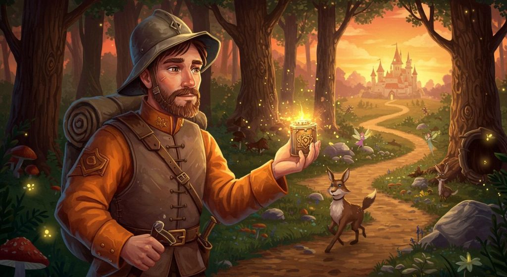 부싯깃 통 - 마법의 부싯돌로 부와 사랑을 얻는 병사의 모험담.