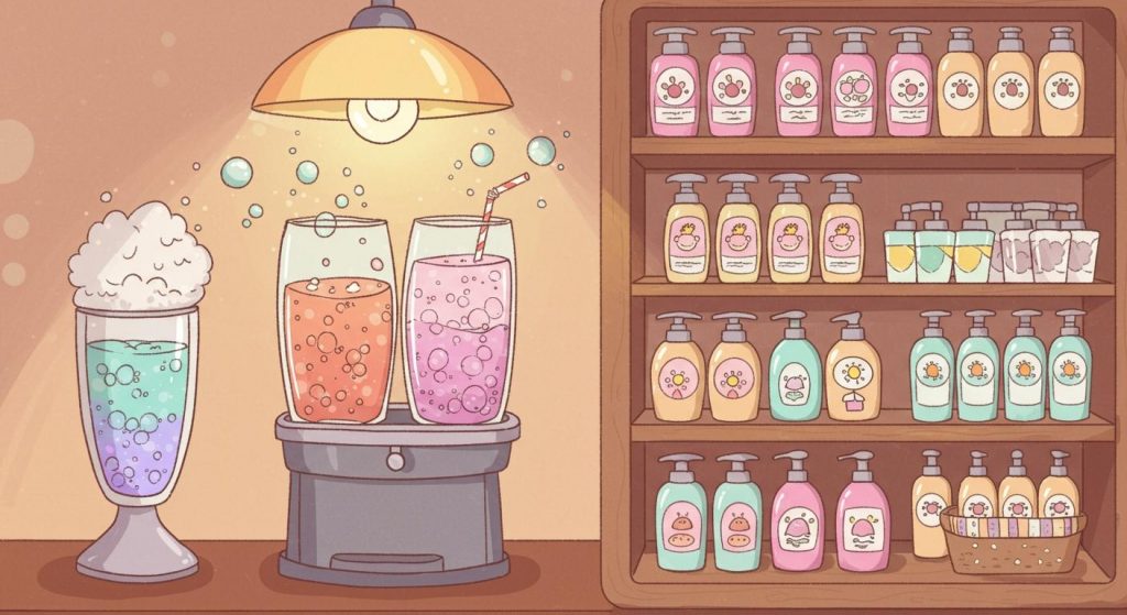 샤워젤과 소다수 - 고선경