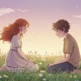 이브와 어린 크리스티나 - 어린 연인의 사랑과 이별.