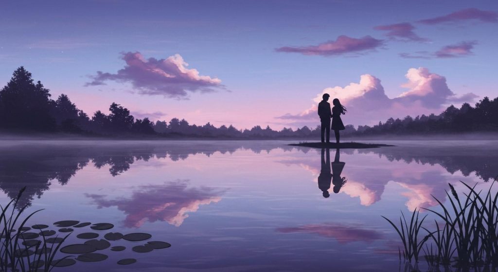 고요한 호수의 이야기 - 호수가 품은 사랑과 슬픔