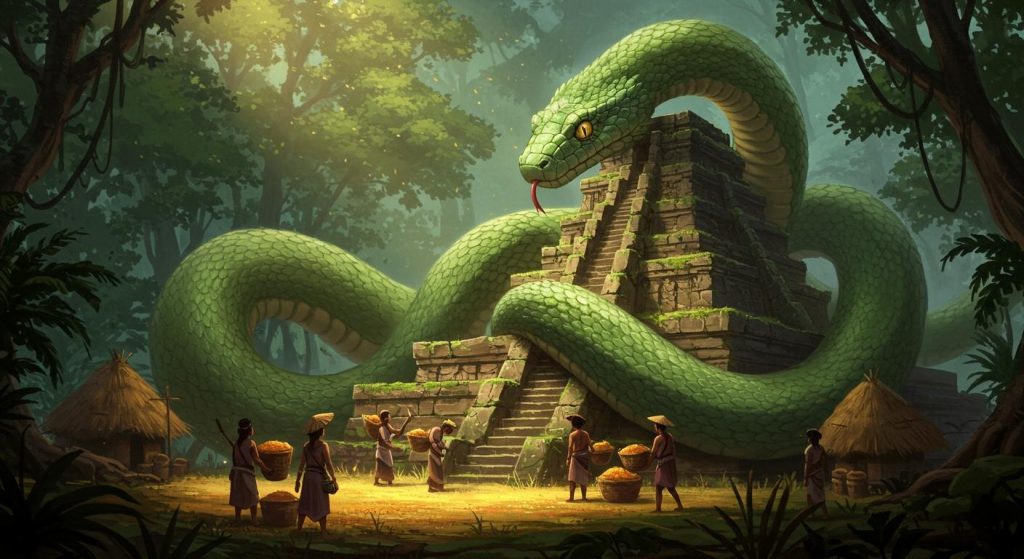 전설의 구렁이 - 구렁이 전설 속 인간의 교훈