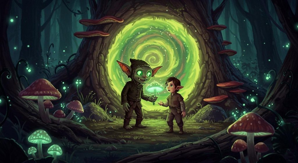 길 잃은 도깨비 - 도깨비와 인간의 해프닝