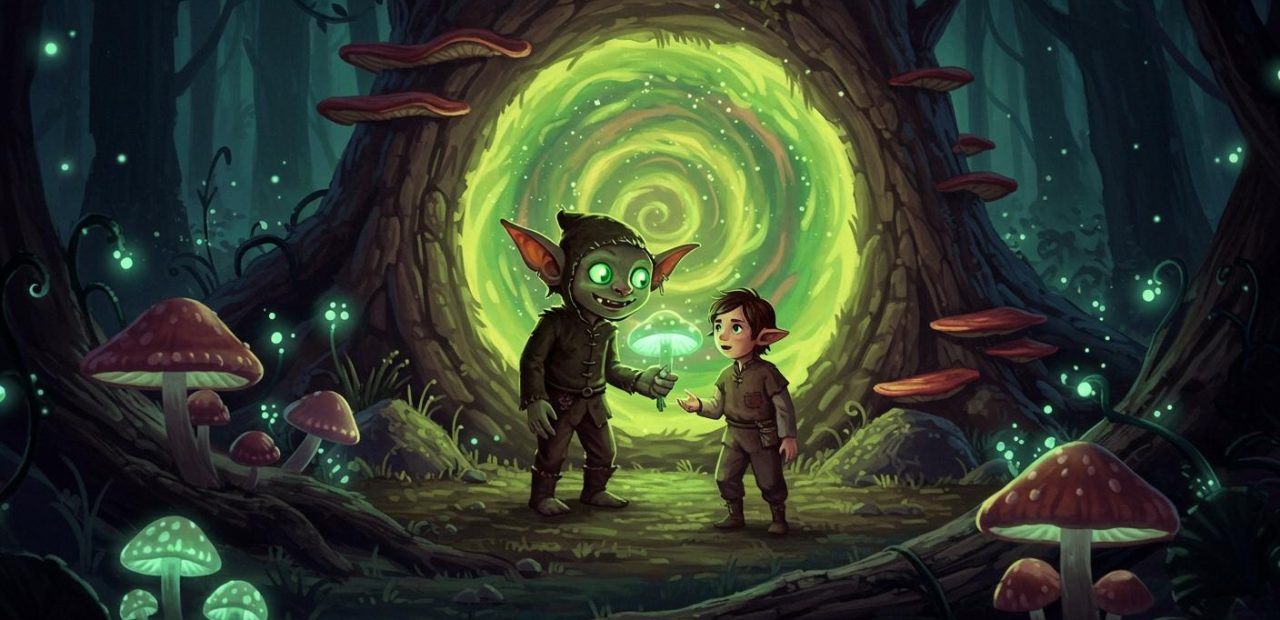 길 잃은 도깨비 - 도깨비와 인간의 해프닝